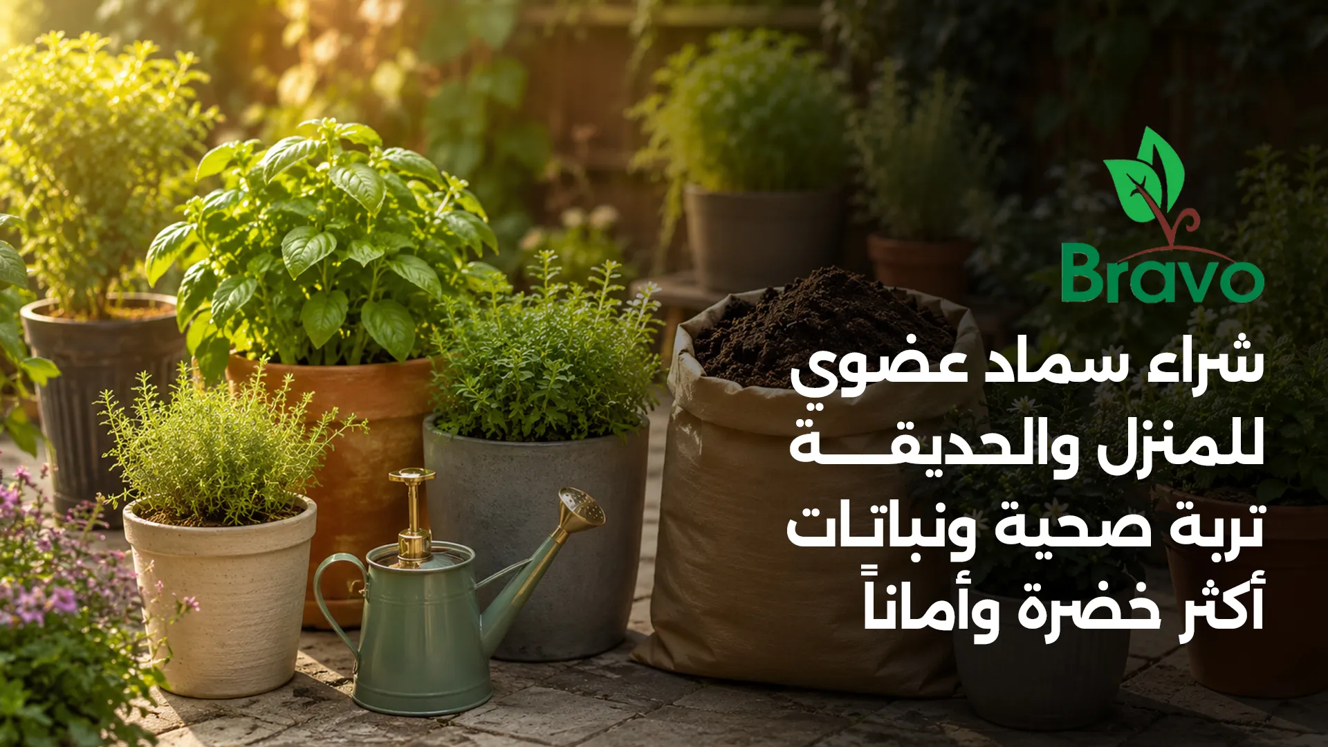 شراء سماد عضوي للمنزل والحديقة من برافو للكيماويات الزراعية
