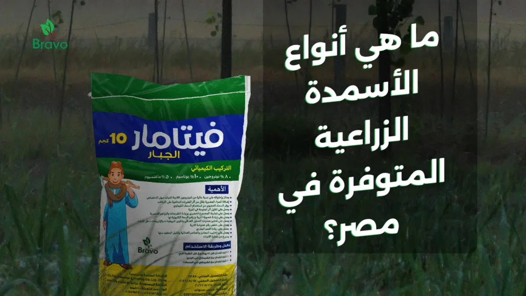 ما هي أنواع الأسمدة الزراعية المتوفرة في مصر؟ 